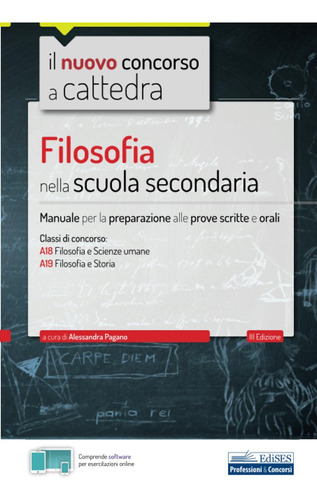 Libro: Filosofia Nella Scuola Secondaria: Manuale Per La Pre