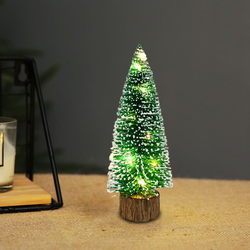 Mini Árbol De Navidad Con Iluminación Led, Árbol De Navidad