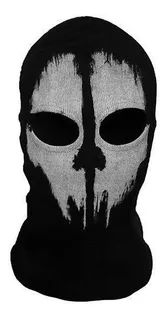 Balaclava, Casco 2 Agujero Balaclava Ghost Skull Face Mask C