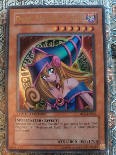 Dark Magician Girl Rds-ense2 Limited Edition. 9/10