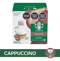 Comprar Starbucks Cappuccino Cápsulas Cafe Dolce Gusto X 12 Unidades