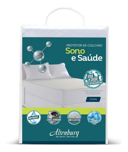 comprar Protetor Colchão Altenburg Sono&saúde Impermeável Queen