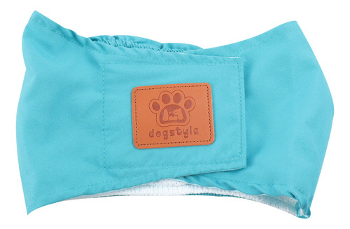 Pantalones Sanitarios Verdes Lavables Para Perros Machos, Ta