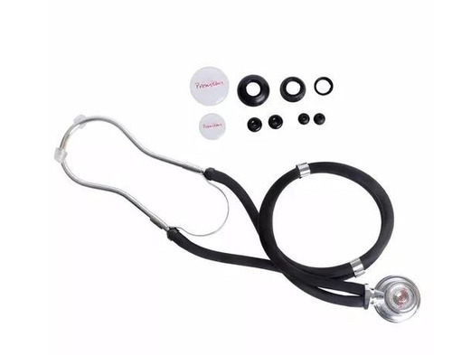 Kit Acadêmico Esfigmomanômetro Estetoscopio Garrote Premium