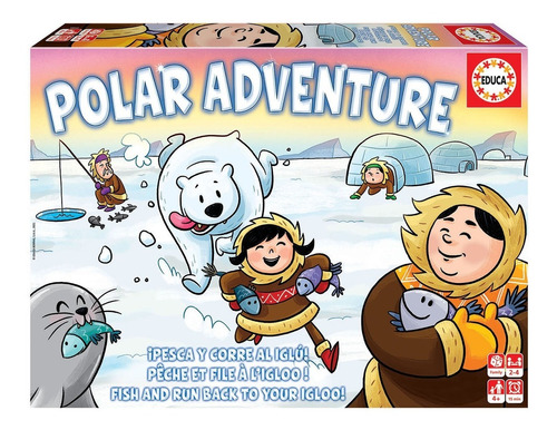 Juego De Mesa Educa Aventura Pesca Polar Febo