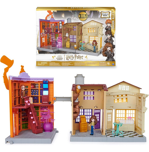 Set De Juegos Harry Potter Diagon Alley Con Mini Figuras Ub