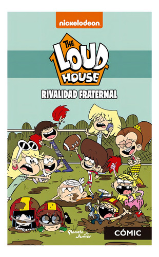 The Loud House. Rivalidad Fraternal, De Nickelodeon. Nickelodeon, Vol. 1. Editorial Grupo Planeta, Tapa Blanda, Edición 1 En Español, 2024