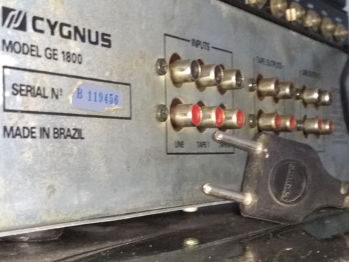 Equalizador Cygnus Ge1800