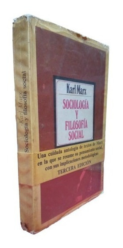 Sociologia Y Filosofia Social Karl Marx 