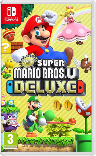 Super Mario Bros. Deluxe Nintendo Switch Juego Físico Nuevo!