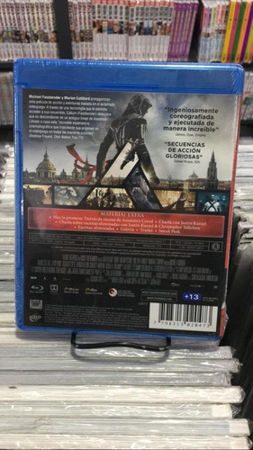Imagen 2 de 3 de Assassin´s Credd - Blu Ray Original - Nuevo - Sellado