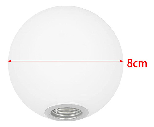 // Luminária Capa Iluminação Encaixe Lustre 8cm