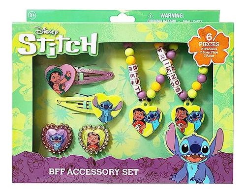 Luv Her Disney Stitch Girls Bff Juego De Joyero De Juguete D