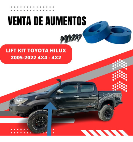 Lift Kit Aumentos Delanteros Hilux 2005 - 2022