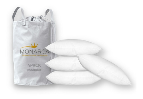 Almohada 4 Pack Hotelera Semi Firme Good Night Estándar