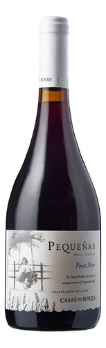Vinho Chileno Tinto Pequeñas Casas Del Bosque Pinot N. 750ml