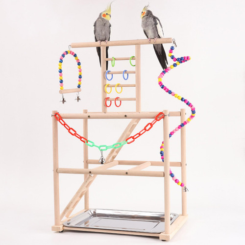 Soporte De Juego Para Pájaros, Parque De Juegos Para Loros,
