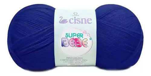 Fio Cisne Super Bebê 100g Cor 6040 - Azul Royal