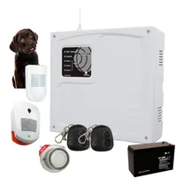 Comprar Kit Alarma Casa + 1 Sensor Pet+ Control+ Sirenas+ Batería