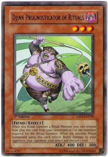 Yu-gi-oh! - Djinn Pronosticador De Rituales (abpf-en038) - A