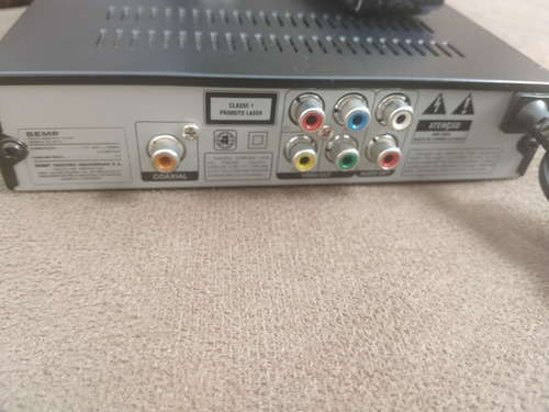 Imagem 1 de 3 de Dvd Semp Sd-4071u Usb Com Controle Original