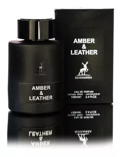 Amber & Leather By Maison Alhambra Edp 100ml Spray Original