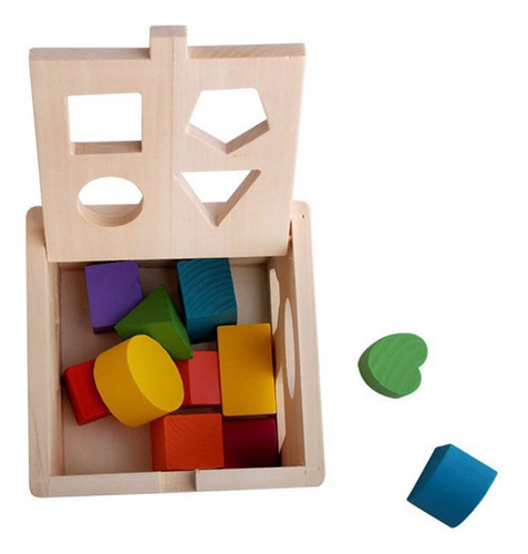 Juguete A Juego Para Clasificar Bloques De Construcción Con