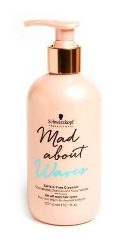 Schwarzkopf Mad About Waves Shampoo Ondas Sin Sulfato 300ml