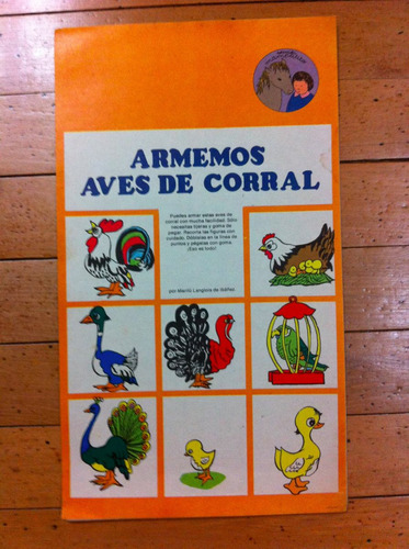 Armemos Aves De Corral - Recortables - Material  Antiguo