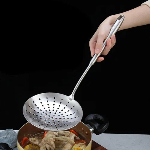 Cuchara Con Ranuras Skimmer Cuchara Desnatadora Para Freír,