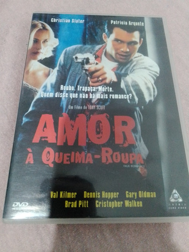 Dvd Amor A Queima Roupa Tony Scott