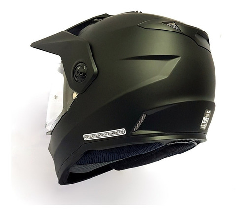Casco Hjc Ds-x1 Negro Mate Sólido Dot