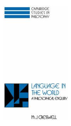 Libro Language In The World : A Philosophical Enquiry - M...