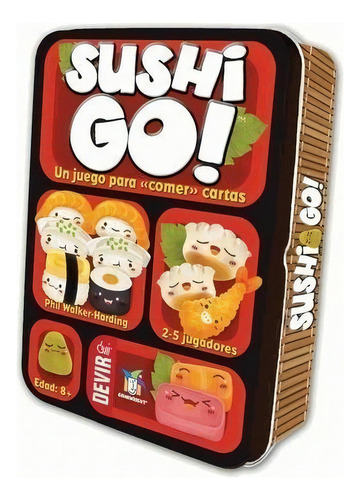 Juego De Mesa Gamewright Sushi Go Devir Destreza Español