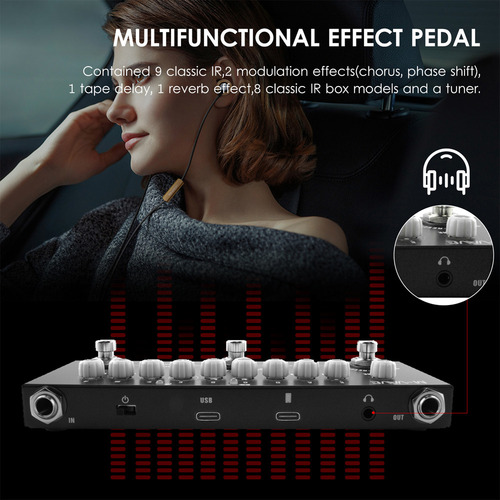 - Guitarra Eléctrica Multifuncional Portátil M-vave Cube