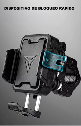 Soporte De Moto Para Teléfono Celular Motowolf Mh1 Manubrio