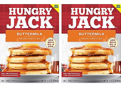 2 Hungry Jack Buttermilk 907g Massa Para Panqueca E Waffle 