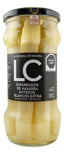 Espárragos Blancos Catedral De Navarra 540 Gr