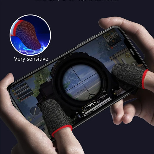 Guantesitos Dedos Dedos Fundas Gamer Touch Multicolor, 32 Un