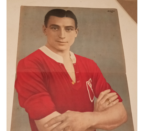 Raimundo Orsi. Independiente (lamina El Grafico 1935)
