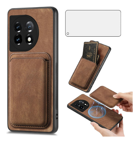 Asuwish Funda Para Teléfono Oneplus 11 5g Wallet Cell Cover