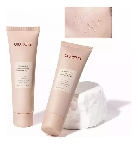 2 Gel Exfoliante Purificante Quarxery, Crema Purificante