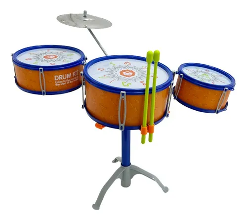 Bateria infantil instrumento musical sales