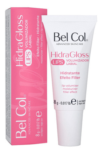 Hidragloss 8g Glos Tratamento Labial Volumizador Bel Col Momento De Aplicação Dia/noite Tipo De Pele Mista