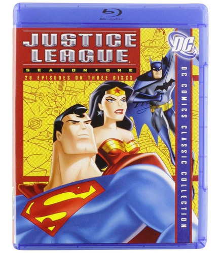 Justice League Season 1 Blu-ray Standard Edition Importado