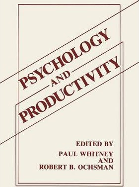 Libro Psychology And Productivity - Paul Whitney