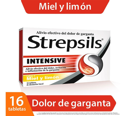 Strepsils Intensive Pastillas X 16 Und