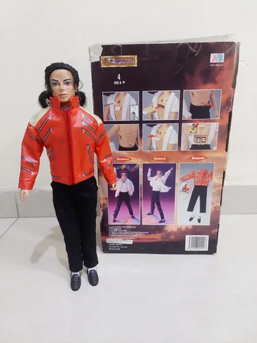 Michael Jackson ブラホワ　サウンドフィギュア 1997年製！ Boneco Michael Jackson Black Or White 1997 C/roupa Extra