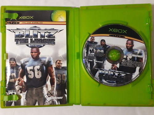 Blitz The League Para Xbox Clasico Futbol Americano Completo