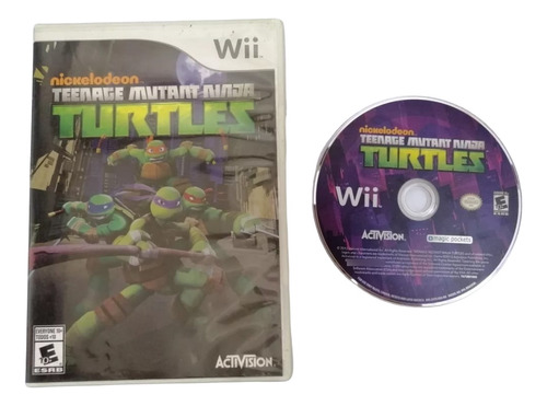 Teenage Mutant Ninja Turtles Wii  (Reacondicionado)